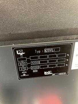 Használt targonca LINDE N20VLI/1111 ELEKTRO NIEDERHUBKOMMISSIONIERER (12452885)
