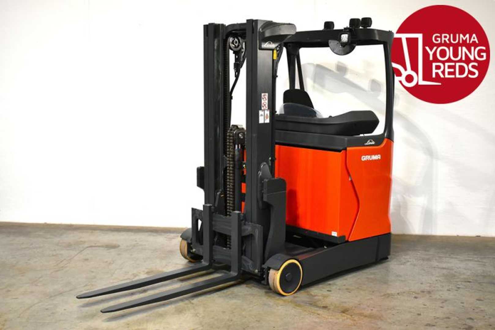 Használt targonca LINDE R 10 B 1120-01 ELEKTRO SCHUBMASTSTAPLER (13031750)