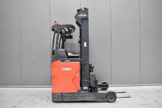 Használt targonca LINDE R 16 - 01 /58699/ ELEKTRO SCHUBMASTSTAPLER (13074579)