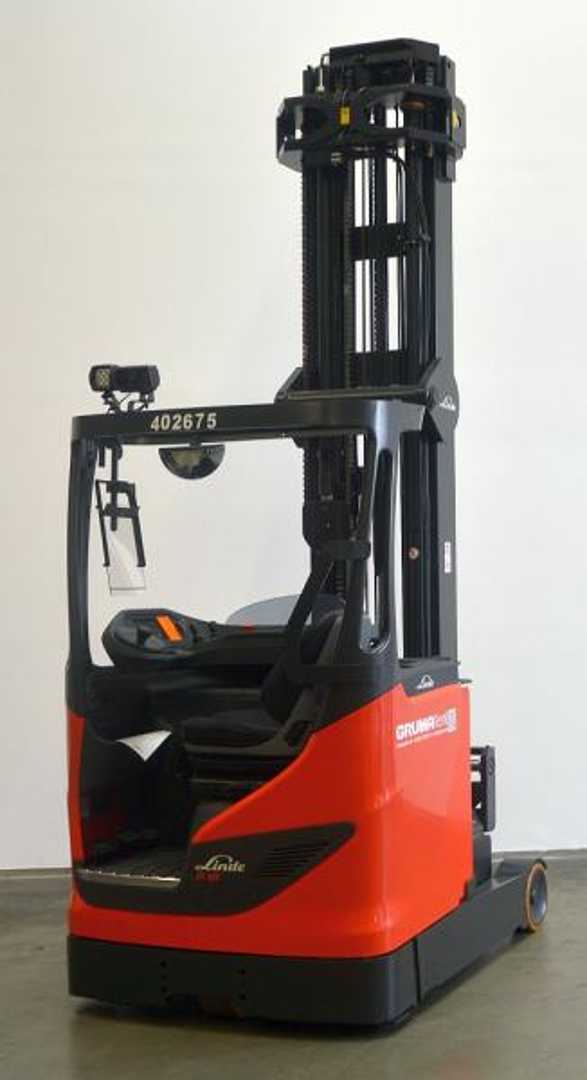Használt targonca LINDE R 16 HD 1120 ELEKTRO SCHUBMASTSTAPLER (13058479)