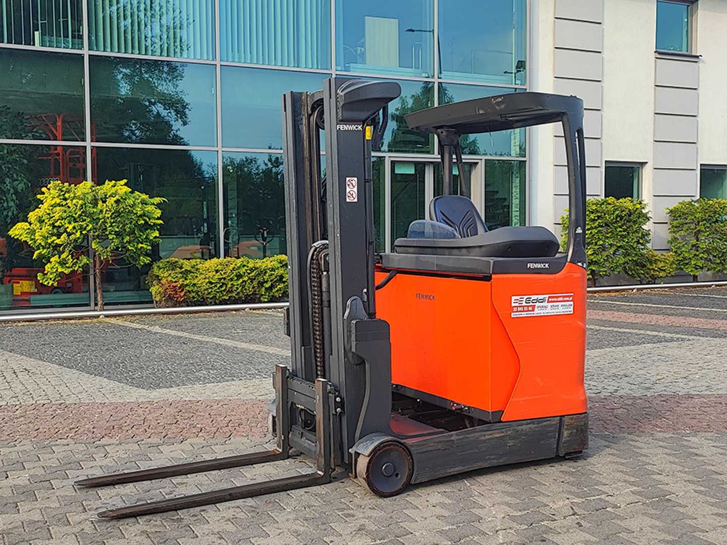 Használt targonca LINDE R12B-01 ELEKTRO SCHUBMASTSTAPLER (13005103)