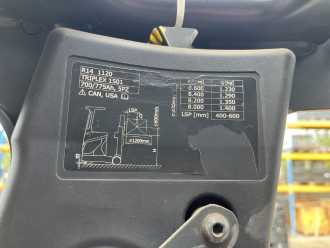 Használt targonca LINDE R14-01 ELEKTRO SCHUBMASTSTAPLER (13068302)