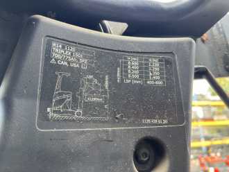 Használt targonca LINDE R14-01 ELEKTRO SCHUBMASTSTAPLER (13070218)