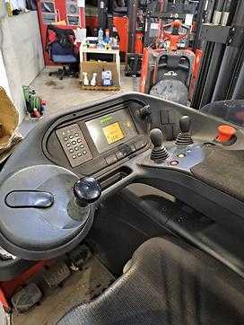 Használt targonca LINDE R14 ELEKTRO SCHUBMASTSTAPLER (13017701)