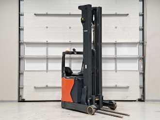 Használt targonca LINDE R14HD-01 ELEKTRO SCHUBMASTSTAPLER (13075844)