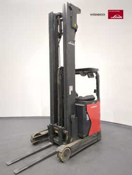 Használt targonca LINDE R14HD-1120-01 ELEKTRO SCHUBMASTSTAPLER (13046242)