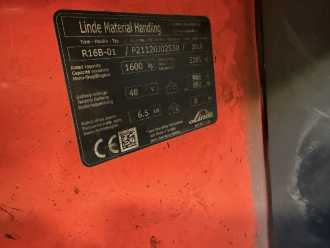 Használt targonca LINDE R16B-01 ELEKTRO SCHUBMASTSTAPLER (13051792)
