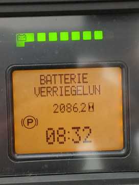 Használt targonca LINDE R20-1120-01 ELEKTRO SCHUBMASTSTAPLER (13061689)