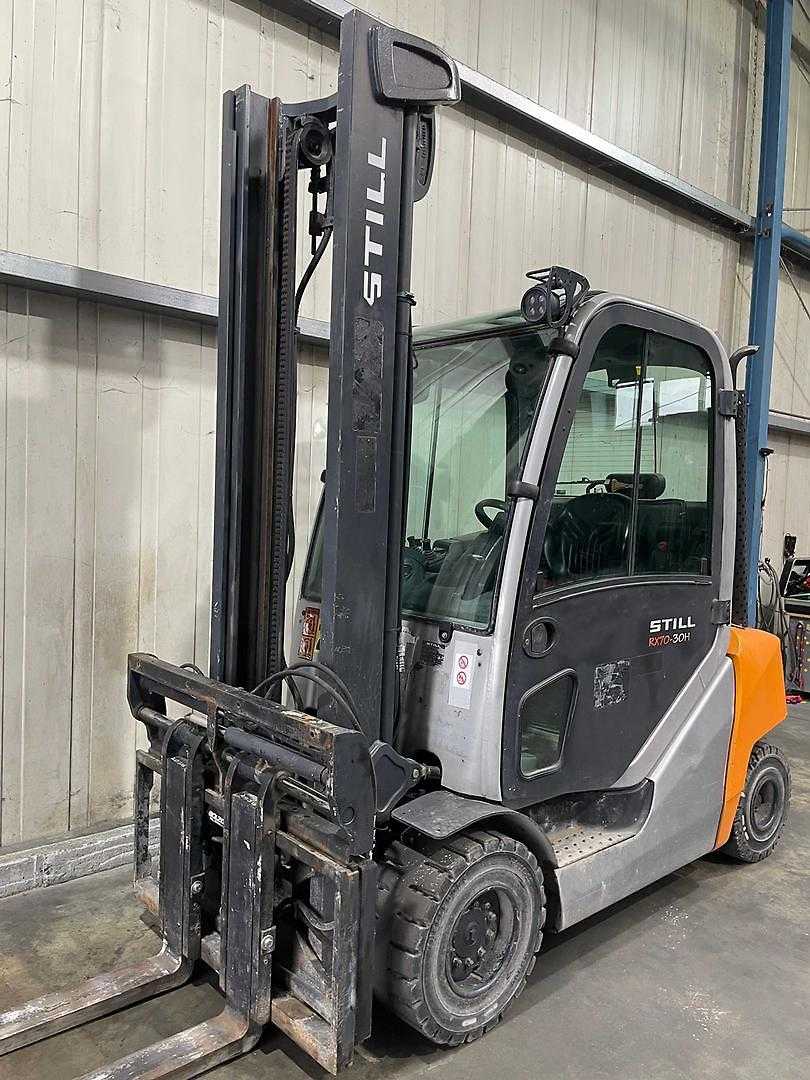 Használt targonca LINDE RX70-30H DIESEL VIERRADFRONTSTAPLER (13029633)
