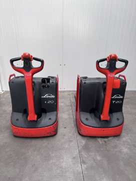Használt targonca LINDE T 20 2 Stück im Paket ELEKTRO NIEDERHUBWAGENDEICHSEL (13036022) backdrop
