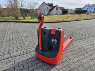 Használt targonca LINDE T16 1700mm / Batterie NEU ELEKTRO NIEDERHUBWAGENSEMIELEKTRISCH (12928457)