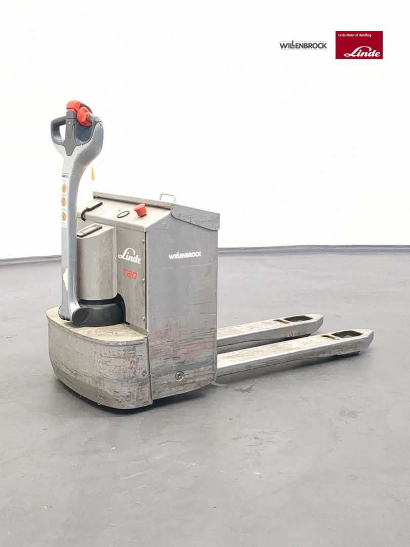 Használt targonca LINDE T20-1152-02 ELEKTRO NIEDERHUBWAGENDEICHSEL (13073380)