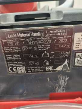 Használt targonca LINDE T20AP-1153-00 ELEKTRO NIEDERHUBWAGENFAHRERSTAND (13064829)