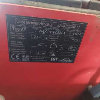 Használt targonca LINDE T20AP ELEKTRO NIEDERHUBWAGENFAHRERSTAND (13059596)