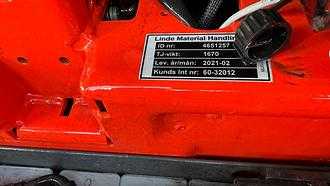 Használt targonca LINDE V 08-02 ELEKTRO NIEDERHUBKOMMISSIONIERER (13067970)