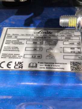 Használt targonca LINDE V0802-4594-01 ELEKTRO NIEDERHUBKOMMISSIONIERER (13036183)