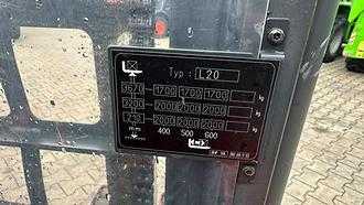 Használt targonca LINDE W41173G03668 ELEKTRO HOCHHUBWAGENDEICHSEL (13075021)