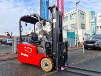 Használt targonca MANITOU ME 316 4800Tripl ELEKTRO DREIRADFRONTSTAPLER (13069444)