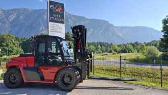 Használt targonca MANITOU MI 100 D D ST5 DIESEL VIERRADFRONTSTAPLER (13058099) backdrop