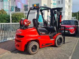Használt targonca MANITOU MI 30 Gas Triplex GAS VIERRADFRONTSTAPLER (13069827)
