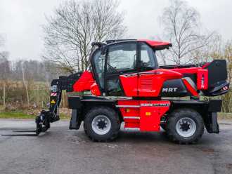 Használt targonca MANITOU MRT 1845 DIESEL TELESKOPARMSTAPLER (12947657)