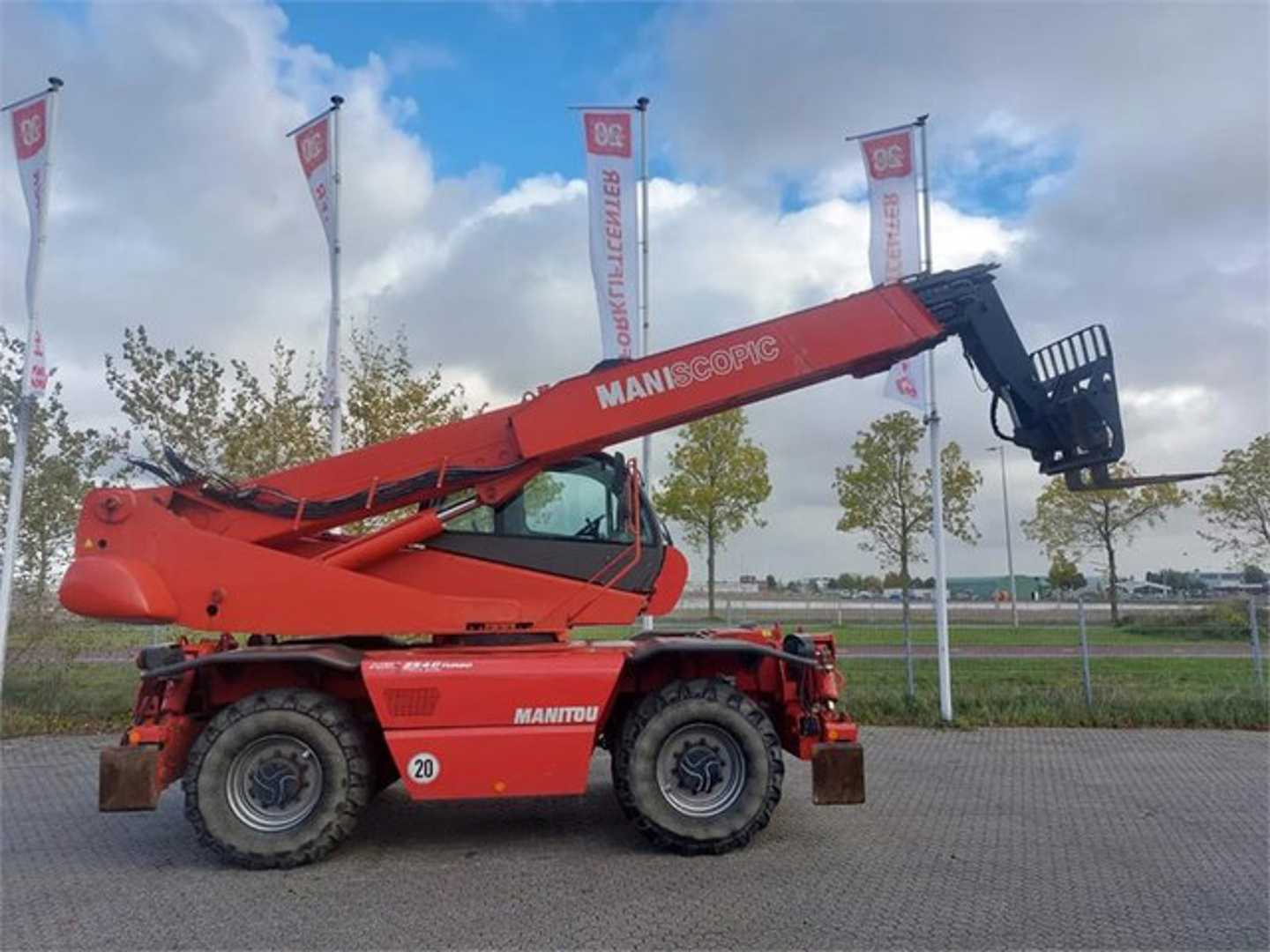 Használt targonca MANITOU MRT 2540 Privilege DIESEL VIERRADFRONTSTAPLER (12761751)