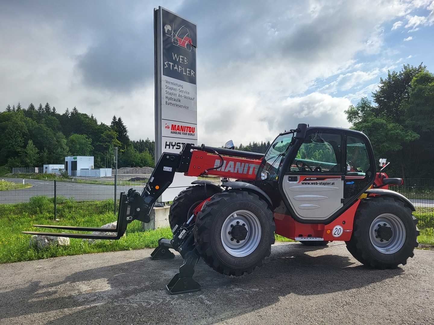 Használt targonca MANITOU MT 1033 Easy 75D ST5 S1 DIESEL TELESKOPARMSTAPLER (13058093)