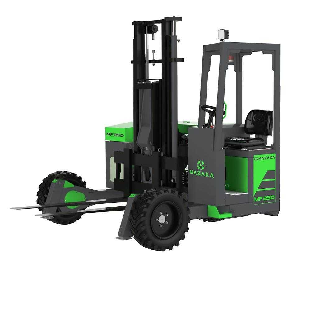 Használt targonca MAZAKA MF25D Truck Mounted Forklift DIESEL VIERWEGEMITNAHMESTAPLER (13024418)