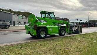 Használt targonca MERLO Roto 40.16 - 2019er - Viel Zubehör DIESEL TELESKOPARMSTAPLER (13075001)