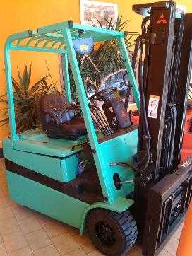 Használt targonca MITSUBISHI FB20KT ELEKTRO DREIRADFRONTSTAPLER (4134266)