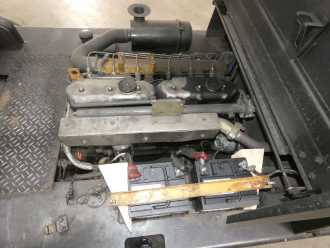 Használt targonca MITSUBISHI FD35 DIESEL VIERRADFRONTSTAPLER (13070778)
