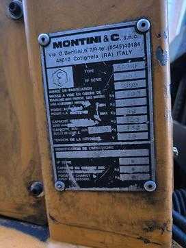 Használt targonca MONTINI 1603HE ELEKTRO DREIRADFRONTSTAPLER (13056818)