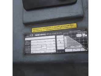 Használt targonca NYK Nichiyu FPC25PN ELEKTRO VIERRADFRONTSTAPLER (13065061)