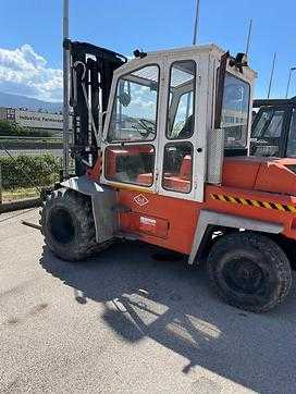 Használt targonca OK 50D DIESEL VIERRADFRONTSTAPLER (12983040) backdrop