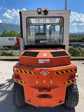 Használt targonca OK 50D DIESEL VIERRADFRONTSTAPLER (12983040)