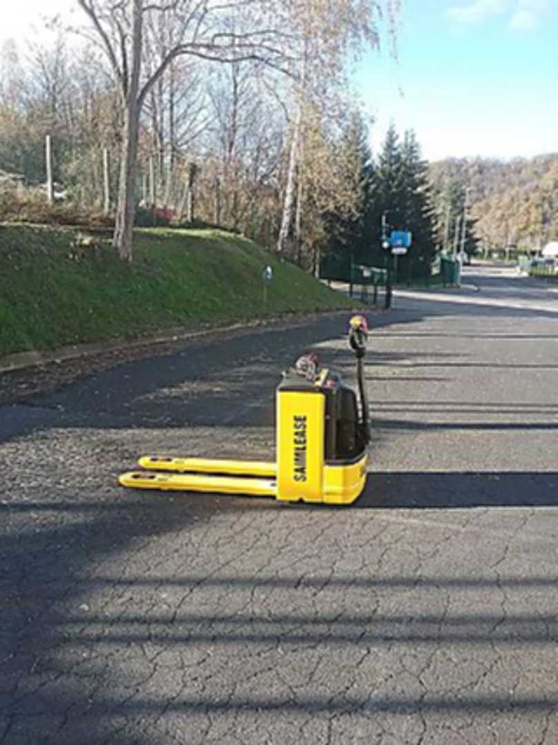 Használt targonca OM_PIMESPO Transpalette electrique ELEKTRO HANDGABELHUBWAGENMANUELL (12734329)