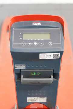 Használt targonca RAVAS RAVAS 3200 F LI HANDSEMI HANDGABELHUBWAGENMANUELL (13044225)