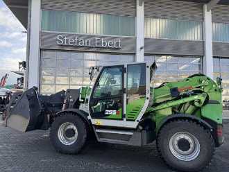 Használt targonca SENNEBOGEN 355 E / Greifschaufel / nur 998h! DIESEL TELESKOPARMSTAPLER (13024712)