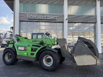 Használt targonca SENNEBOGEN 355 E / Greifschaufel / nur 998h! DIESEL TELESKOPARMSTAPLER (13024712)
