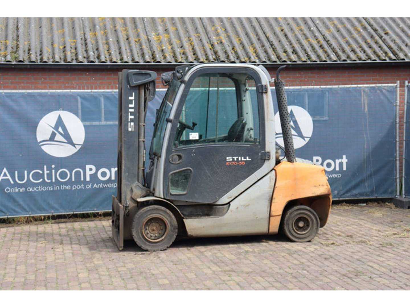 Használt targonca STILL RX 70-35 DIESEL VIERRADFRONTSTAPLER (13060372)