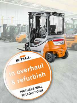 Használt targonca STILL RX20-16PLI-ION ELEKTRO VIERRADFRONTSTAPLER (13076435) backdrop