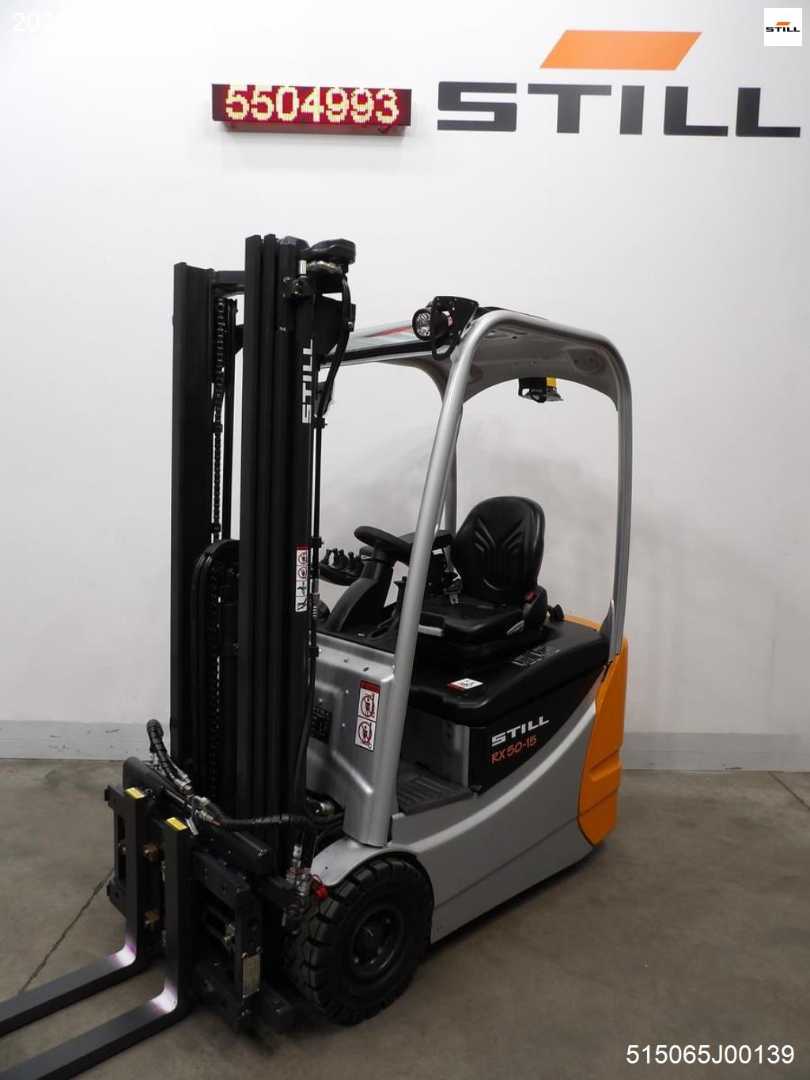 Használt targonca STILL RX50-15 ELEKTRO DREIRADFRONTSTAPLER (13068443)