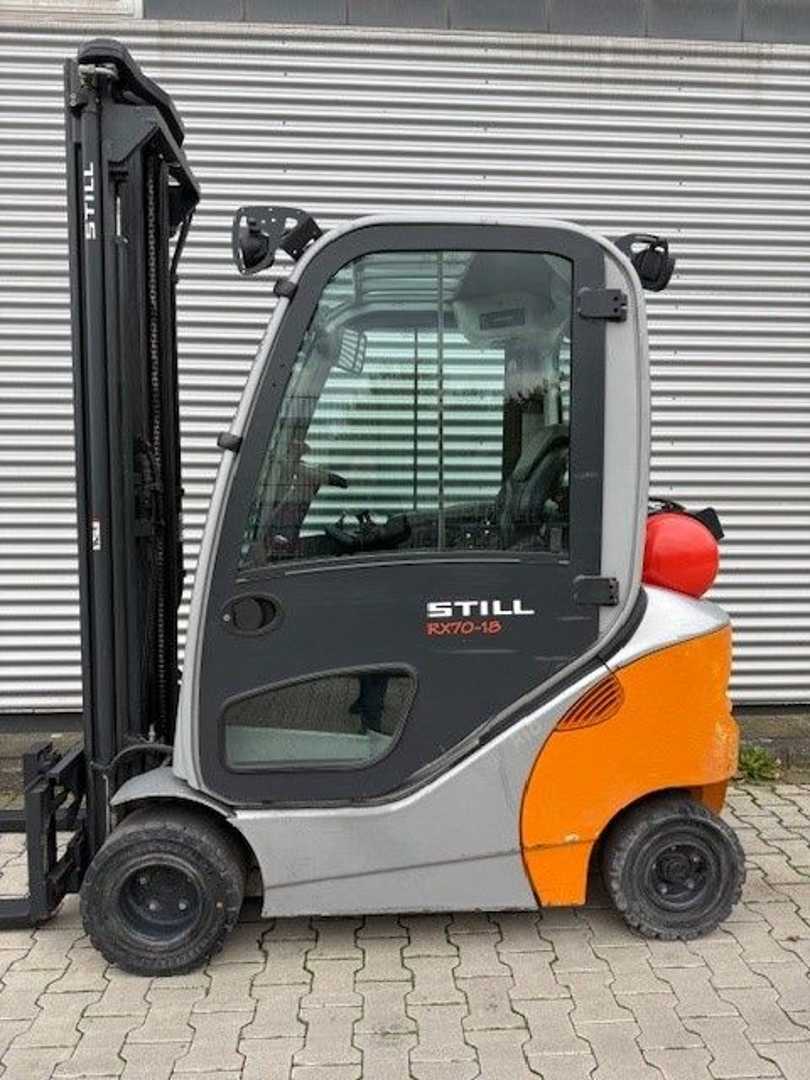 Használt targonca STILL RX70-18T GAS VIERRADFRONTSTAPLER (13021621)