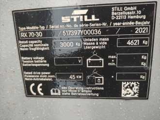 Használt targonca STILL RX70-30 DIESEL VIERRADFRONTSTAPLER (13064323)
