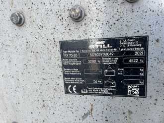 Használt targonca STILL RX70-30T GAS VIERRADFRONTSTAPLER (13068301)