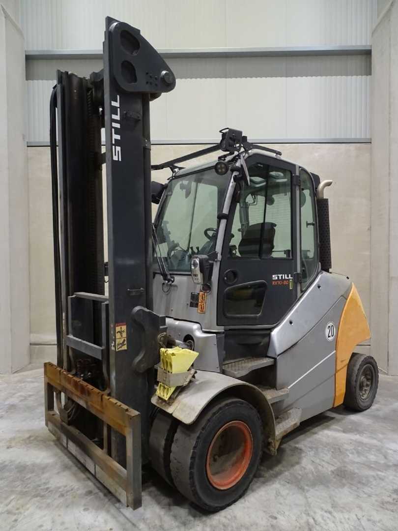 Használt targonca STILL RX70-80 DIESEL VIERRADFRONTSTAPLER (12945440)