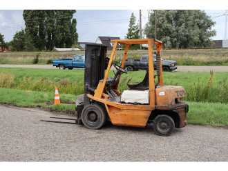 Használt targonca TOYOTA 02-4FD20 DIESEL VIERRADFRONTSTAPLER (13065089)