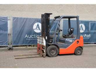 Használt targonca TOYOTA 02-8FDF18 DIESEL VIERRADFRONTSTAPLER (13062907) backdrop