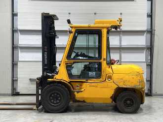 Használt targonca TOYOTA 42-7FDA50 DIESEL VIERRADFRONTSTAPLER (13033817)