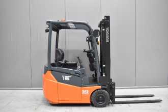 Használt targonca TOYOTA 7FBEST15 /57763/ ELEKTRO DREIRADFRONTSTAPLER (13043738)